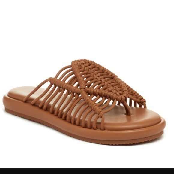 Kelsi Dagger Brooklyn Turn Strappy Sandal - Tan - 9.5 - Picture 1 of 10